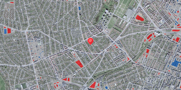 Jordforureningskort på Thyvej 21, 2720 Vanløse