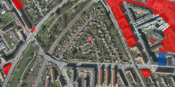 Jordforureningskort på Buen 21, 2000 Frederiksberg