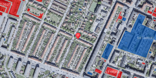 Jordforureningskort på Egernvej 21, . , 2000 Frederiksberg