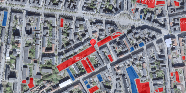 Jordforureningskort på Kingosgade 11, 4. 107, 1818 Frederiksberg C