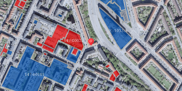 Jordforureningskort på Kronprinsesse Sofies Vej 43, 2. th, 2000 Frederiksberg