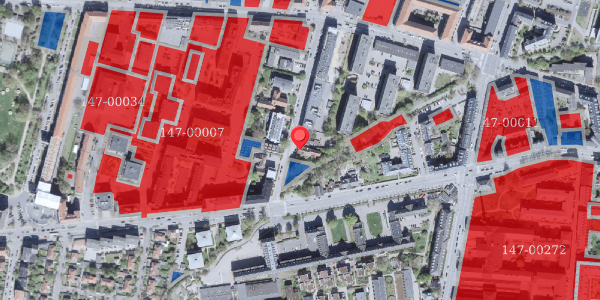 Jordforureningskort på Lindevangs Alle 4, 2000 Frederiksberg