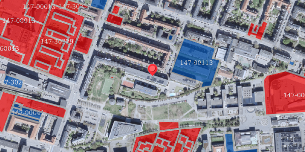 Jordforureningskort på Lyøvej 22, 1. tv, 2000 Frederiksberg