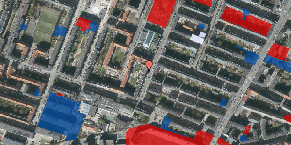 Jordforureningskort på Yrsavej 13, 2. , 2000 Frederiksberg