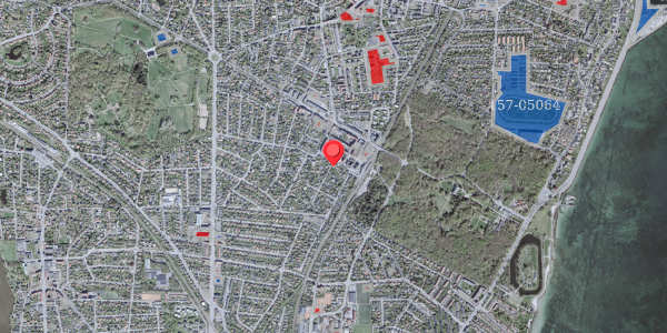 Jordforureningskort på Bramsvej 1, 2920 Charlottenlund