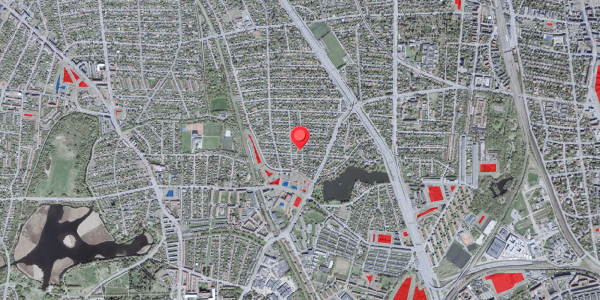Jordforureningskort på Ellebakken 9, 2900 Hellerup