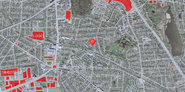 Jordforureningskort på Ericavej 166, 2820 Gentofte