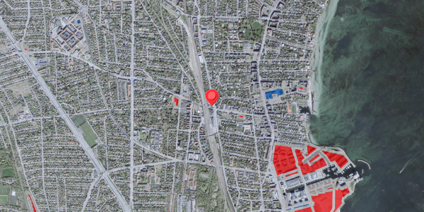 Jordforureningskort på Gersonsvej 1, 2900 Hellerup
