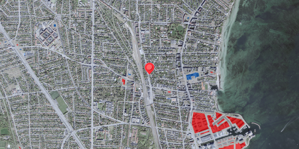 Jordforureningskort på Gersonsvej 8, 2900 Hellerup