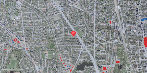 Jordforureningskort på Grants Alle 10, 2900 Hellerup