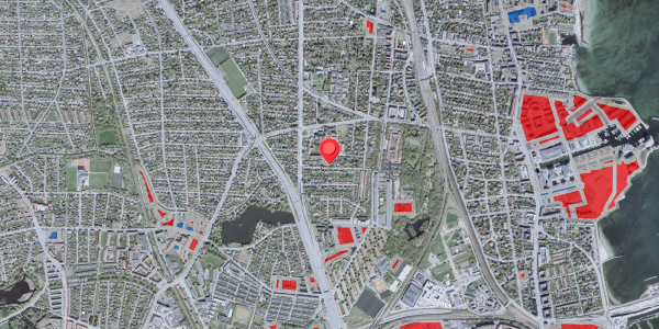 Jordforureningskort på Lundegårdsvej 13, 2900 Hellerup