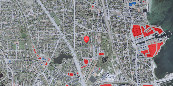 Jordforureningskort på Lundegårdsvej 21, 2900 Hellerup