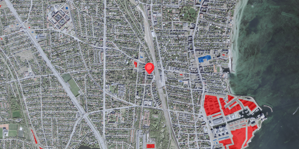 Jordforureningskort på Rakelsvej 4, 3. th, 2900 Hellerup