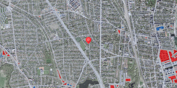 Jordforureningskort på Vespervej 14, 2900 Hellerup