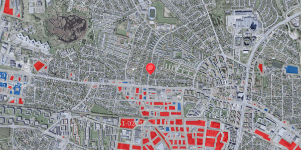 Jordforureningskort på Borgerdiget 8, 2730 Herlev