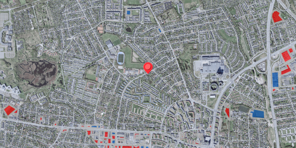 Jordforureningskort på Borgerdiget 110, 2730 Herlev
