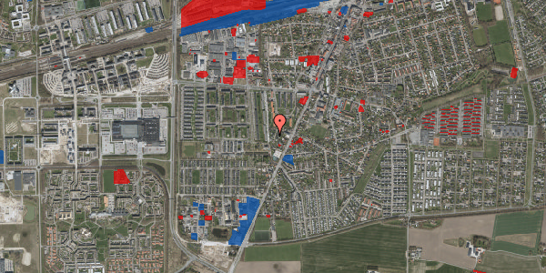 Jordforureningskort på Tranebjerget 8, 2630 Taastrup