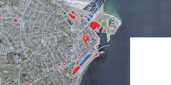 Jordforureningskort på Sct Olai Gade 29D, 1. th, 3000 Helsingør