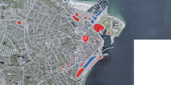 Jordforureningskort på Stjernegade 21, 3000 Helsingør