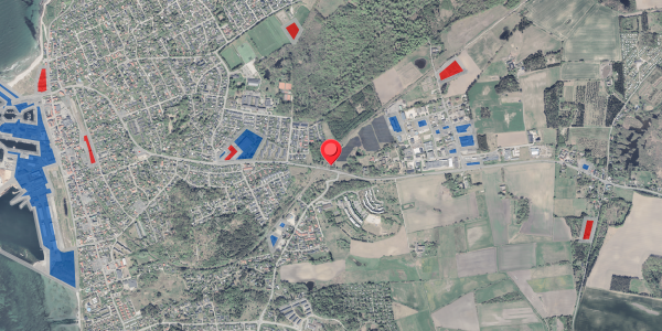 Jordforureningskort på Amtsvejen 119, . , 3390 Hundested