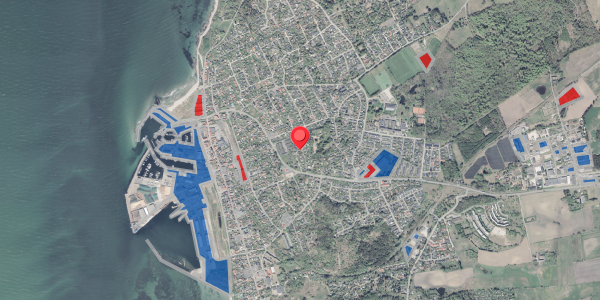 Jordforureningskort på Bakkebjerg 13, 3390 Hundested