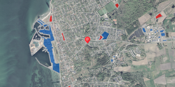 Jordforureningskort på Dalen 30, 3390 Hundested