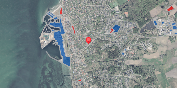 Jordforureningskort på Fjordvej 21, 3390 Hundested