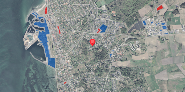 Jordforureningskort på Harebakken 12, 3390 Hundested