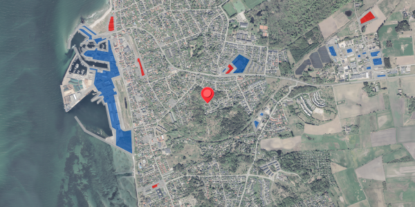 Jordforureningskort på Harebakken 22, 3390 Hundested