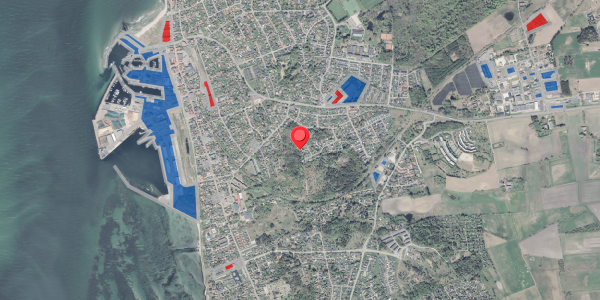 Jordforureningskort på Harebakken 24, 3390 Hundested