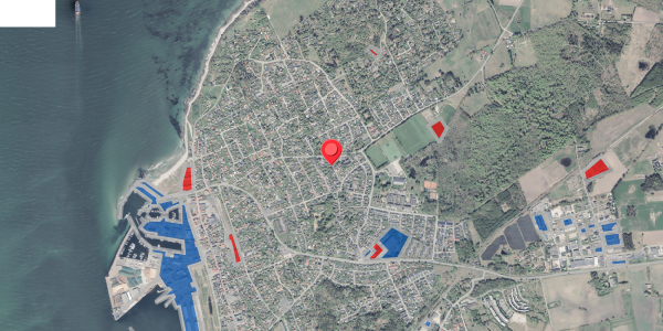 Jordforureningskort på Hejrebakken 13, 3390 Hundested