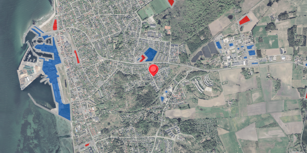 Jordforureningskort på Hundestedgårdsvej 21, 3390 Hundested