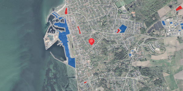 Jordforureningskort på Lynghøjvej 21, 3390 Hundested