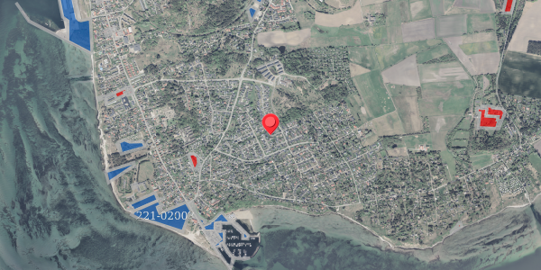 Jordforureningskort på Mimosevej 8, 3390 Hundested
