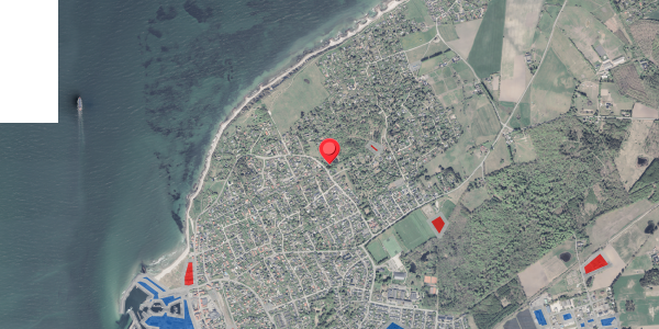 Jordforureningskort på Sandvejen 59, . , 3390 Hundested