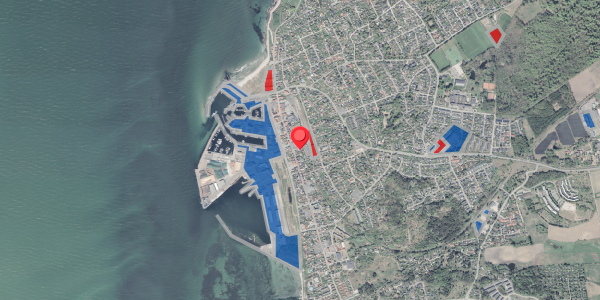 Jordforureningskort på Smedegade 6, 3390 Hundested