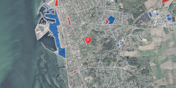 Jordforureningskort på Storebjergvej 13, 3390 Hundested