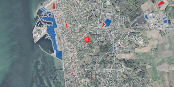 Jordforureningskort på Storebjergvej 21, 3390 Hundested