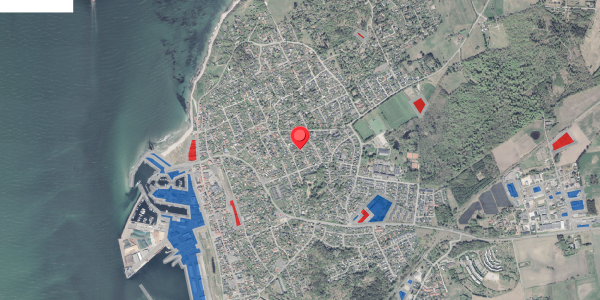 Jordforureningskort på Vibevej 8, . , 3390 Hundested