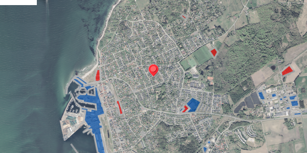 Jordforureningskort på Vibevej 10, . , 3390 Hundested