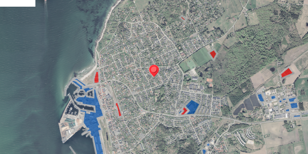 Jordforureningskort på Vibevej 11, 3390 Hundested