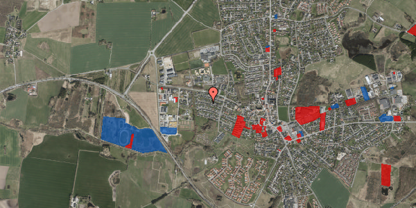Jordforureningskort på Vibevej 13, 3550 Slangerup