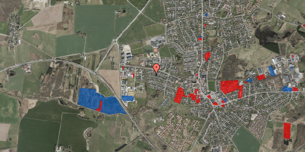 Jordforureningskort på Vibevej 14, 3550 Slangerup