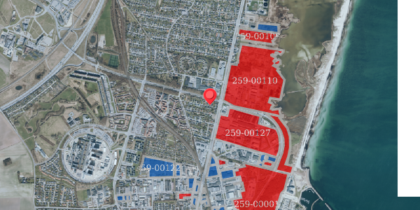 Jordforureningskort på Codanvej 6, . , 4600 Køge