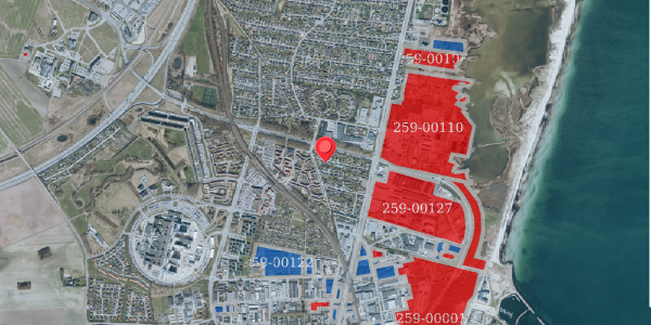 Jordforureningskort på Codanvej 17, . , 4600 Køge