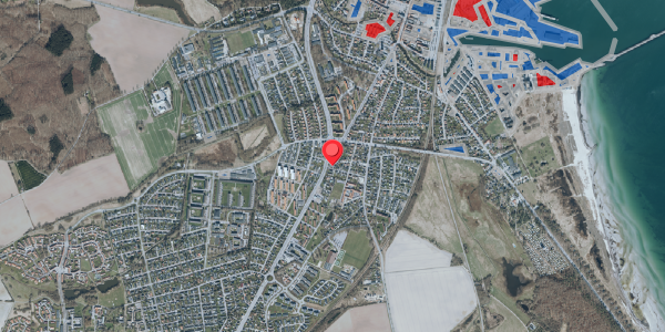 Jordforureningskort på Drusesvej 21, 4600 Køge