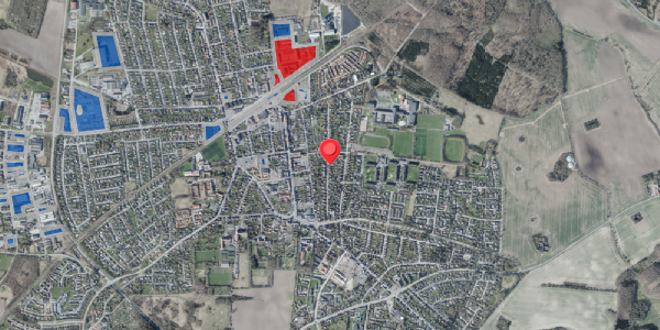 Jordforureningskort på Allegade 41, 4690 Haslev