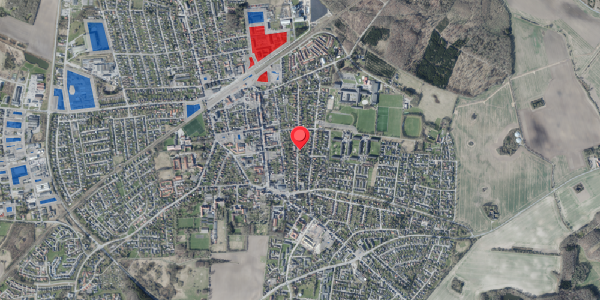 Jordforureningskort på Allegade 49, 4690 Haslev