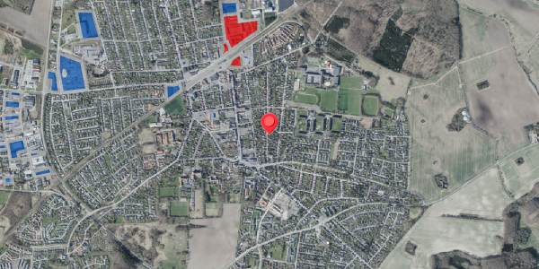 Jordforureningskort på Allegade 55, 4690 Haslev