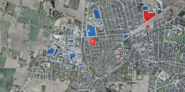 Jordforureningskort på Erantisvej 1, 4690 Haslev